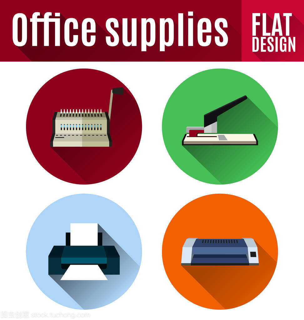 辦公室的無聲伙伴 探索辦公用品與耗材圖標的象征意義