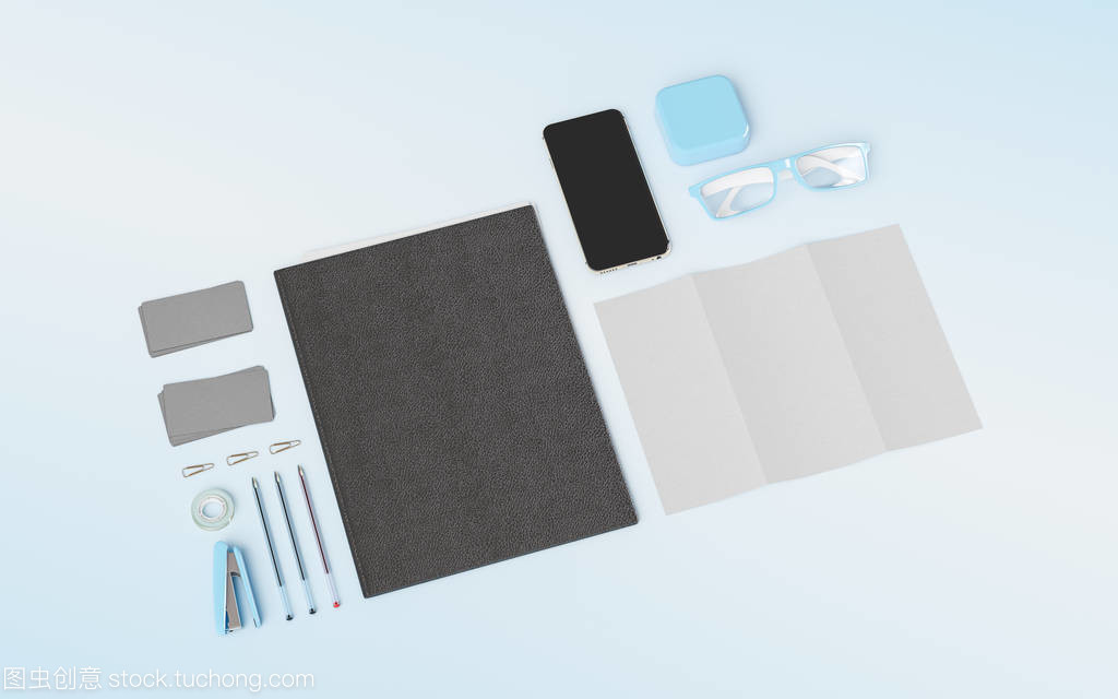 辦公用品與小玩意 創新3D樣機模板引領辦公耗材設計新趨勢